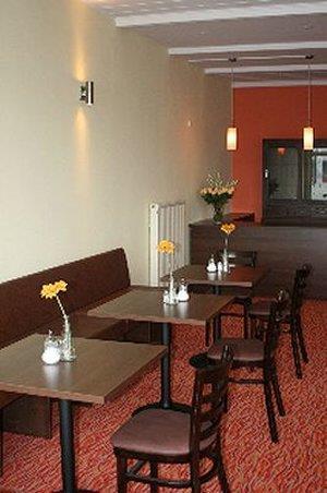 Hotel Alpenblick Garni Uberlingen Restoran fotoğraf